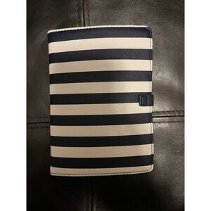 KEEP COLLECTIVE Navy White Organizer Travel Pouch Charms Bracelet Components